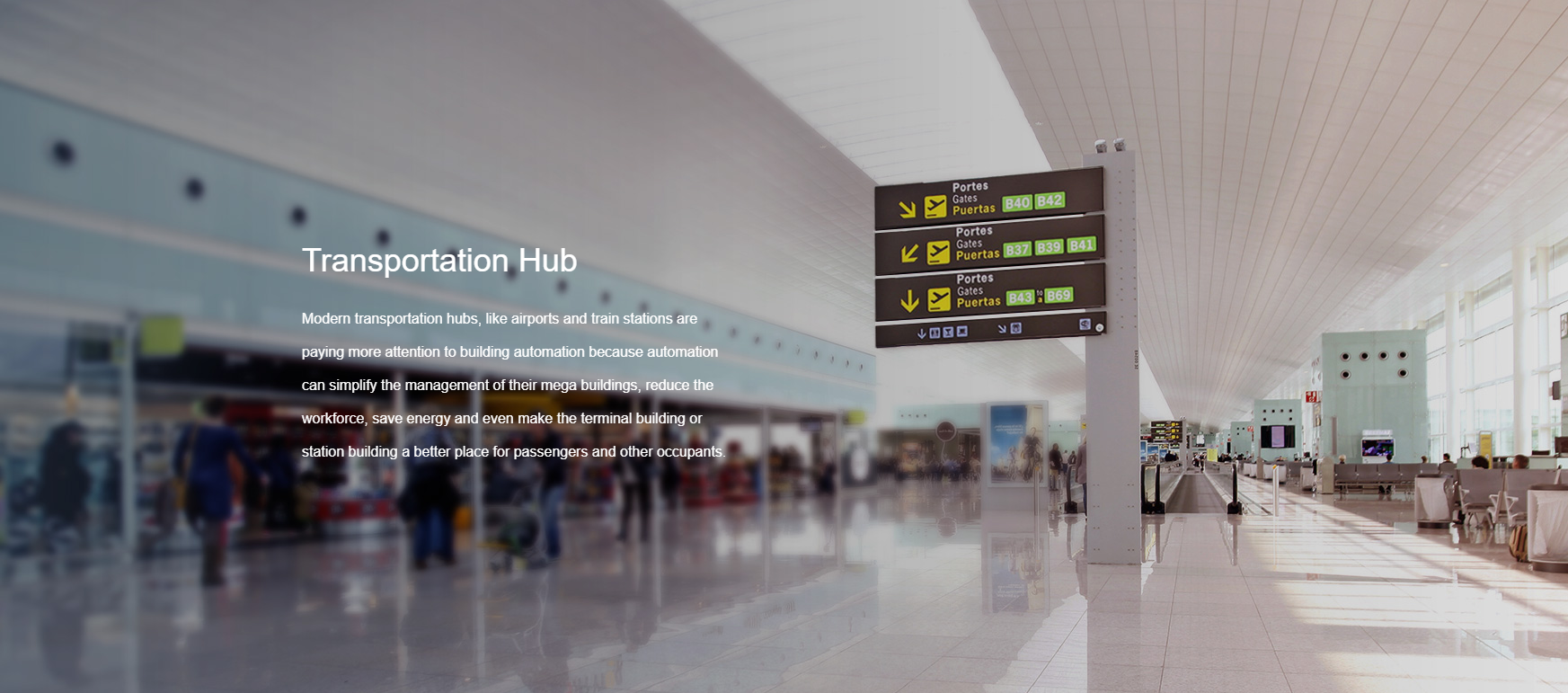 Transportation Hub building automation