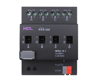KNX 4CH 16A High Power Switch Actuator