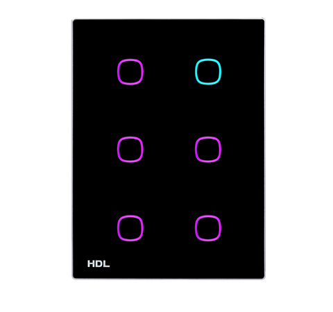 6 Buttons（Black）