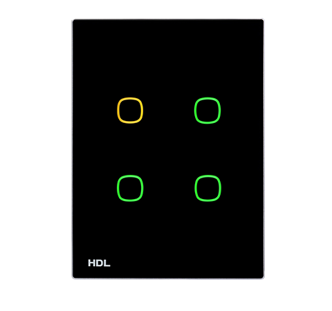 4 Buttons（Black）