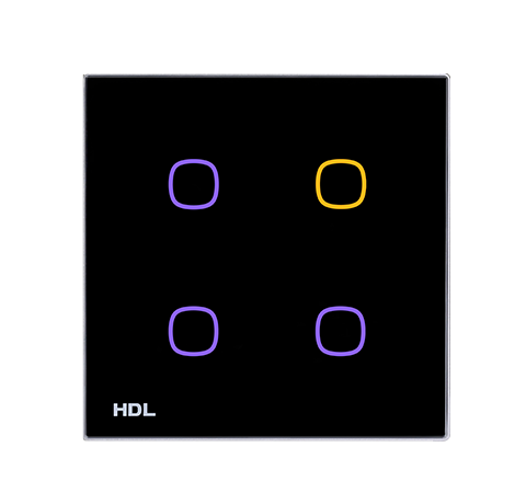  4 Buttons（Black）