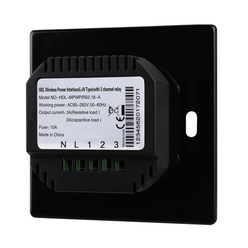 3CH Wireless Switch Power Interface EU (L+N Type)