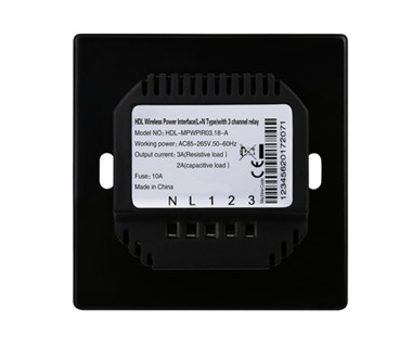3CH Wireless Switch Power Interface EU (L+N Type)