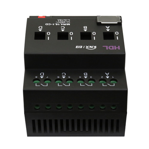 KNX 4CH 16A High Power Switch Actuator with Current Detection