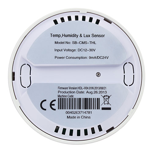 Ceiling Mount Temp. Humidity & LUX Sensor