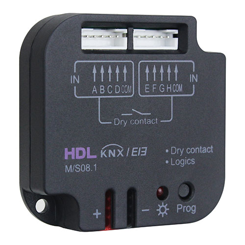 KNX 8-Zone Dry Contact Module