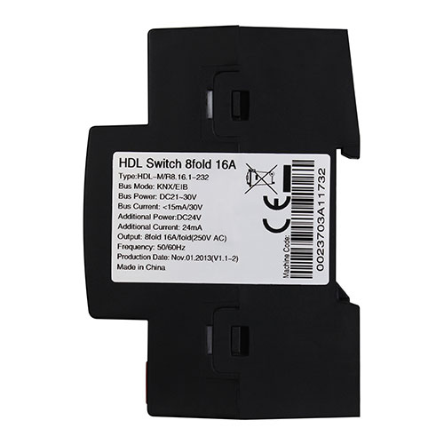 KNX 8CH 16A High Power Switch Actuator