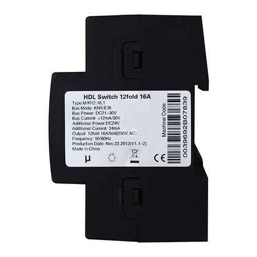 KNX 12CH 16A High Power Switch Actuator