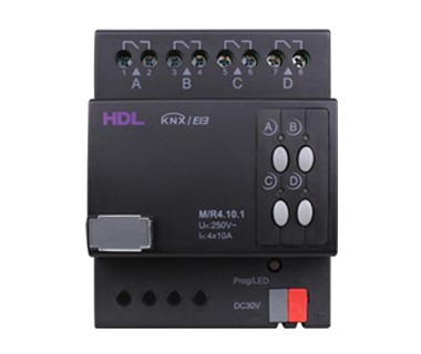 KNX 4CH 10A High Power Switch Actuator