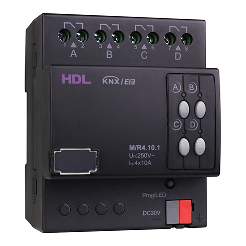 KNX 4CH 10A High Power Switch Actuator
