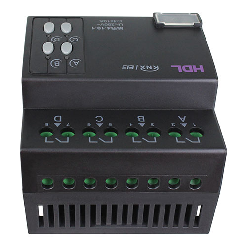 KNX 4CH 10A High Power Switch Actuator