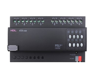 KNX 8CH 10A High Power Switch Actuator