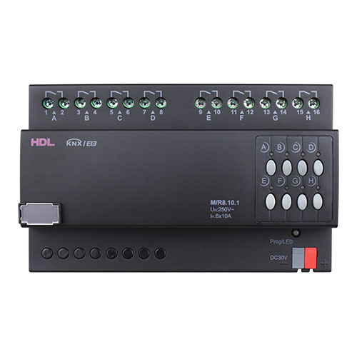 KNX 8CH 10A High Power Switch Actuator