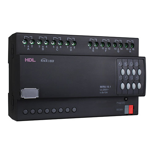 KNX 8CH 10A High Power Switch Actuator