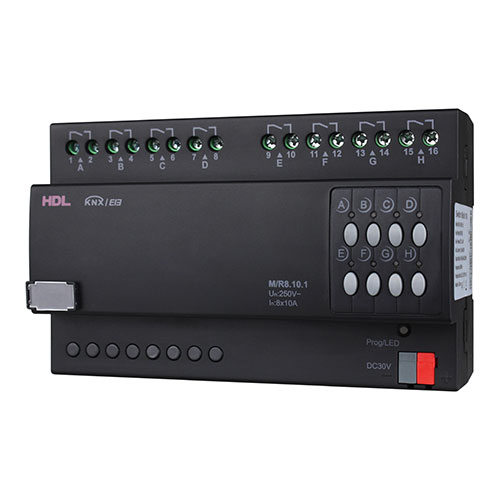 KNX 8CH 10A High Power Switch Actuator