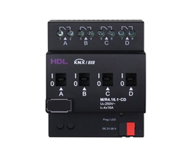 KNX 4CH 16A High Power Switch Actuator with Current Detection