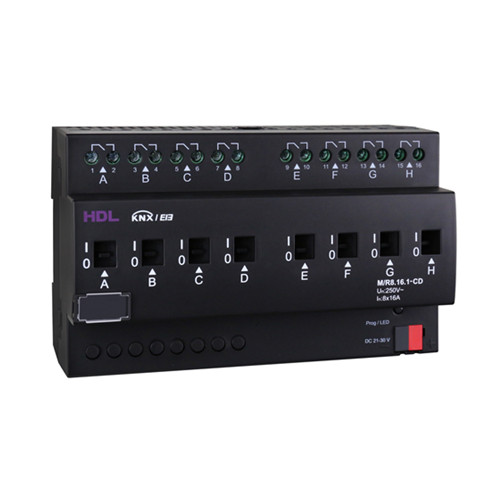 KNX 8CH 16A High Power Switch Actuator with Current Detection