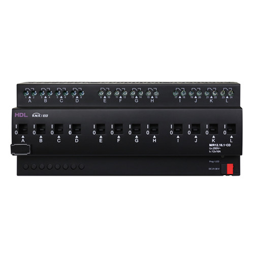 KNX 12CH 16A High Power Switch Actuator with Current Detection