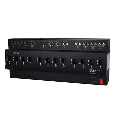 KNX 12CH 16A High Power Switch Actuator with Current Detection
