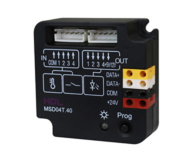 4-Zone Dry Contact Module with Temp. Sensor