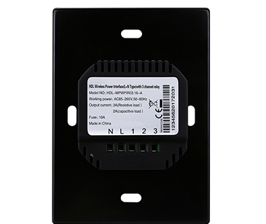  3CH Wireless Switch Power Interface EU(US) (L+N Type）