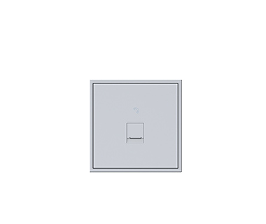 Tile_1 Port Telephone Wall Jack
