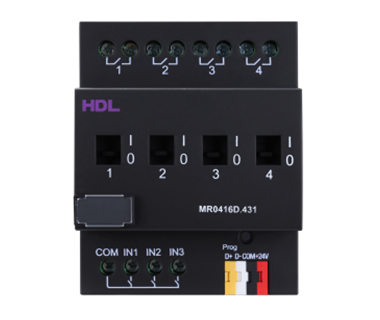 4CH 16A High Power Switch Actuator (with Dry Contact)