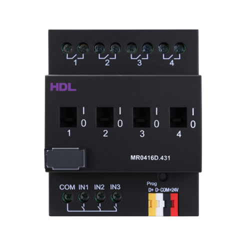 4CH 16A High Power Switch Actuator (with Dry Contact)