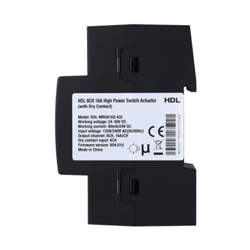 8CH 16A High Power Switch Actuator (with Dry Contact)
