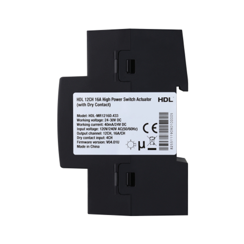 12CH 16A High Power Switch Actuator (with Dry Contact)