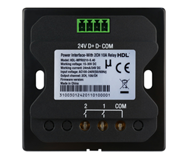 Power Interface With 2CH 10A Relay