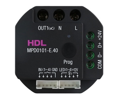 1CH 10 Fush-mounted Mosfet Dimming Actuator