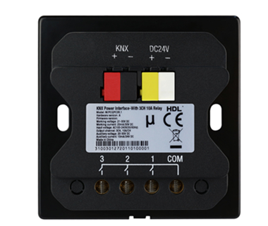 KNX Power Interface With 3CH 10A Relay
