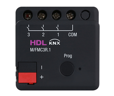 KNX 3CH 10A Flush-mounted Switch Actuator