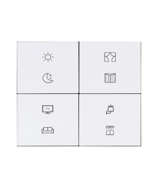 Tile Series 4 Button Smart Panel EU 2.0B