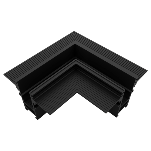 Flat Corner with black painted ﬁnish