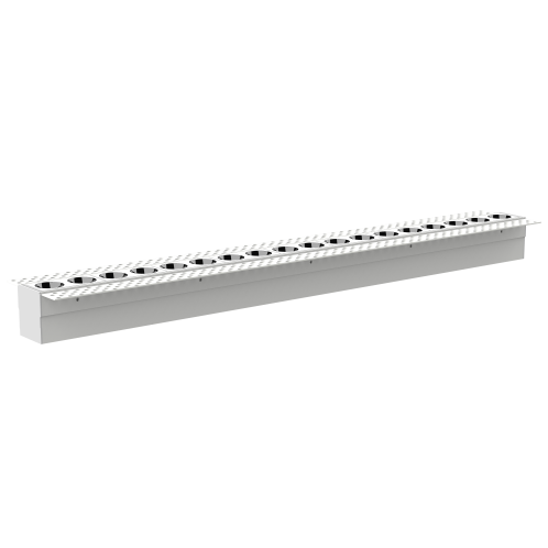 18-Bulb Pre-embedded Grid Light Inset with ON-OFF