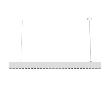 1.2M Suspended Wire Grid Light(Dual-color temperature dimming)