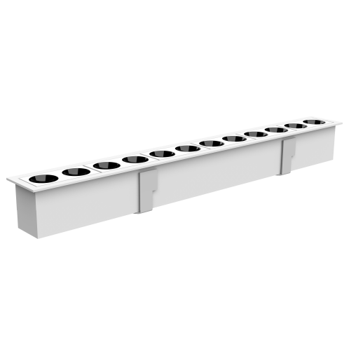 12-Bulb Recessed Grid Light(Single-color temperature dimming)