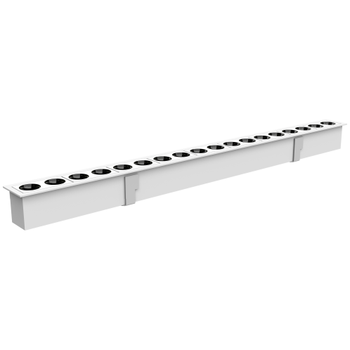 18-Bulb Recessed Grid Light(Single-color temperature dimming)