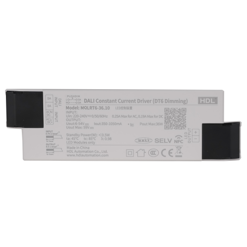 36W DALI Constant Current Driver (DT6 Dimming)