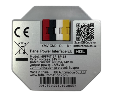 Panel Power Interface EU