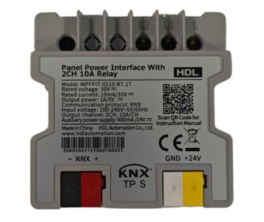 Panel Power Interface With 2CH 10A Relay