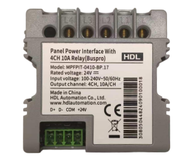 Panel Power Interface with 4CH 10A Relay
