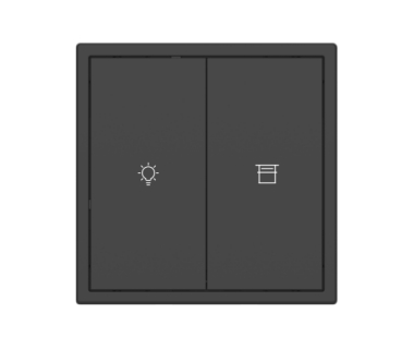 KNX Tile Series 2 Buttons Smart Panel 2.1