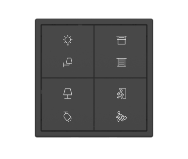 KNX Tile Series 8 Buttons Smart Panel 2.1