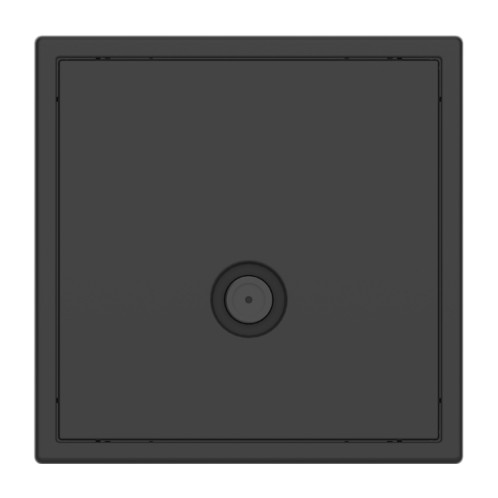 Tile Series 1 Port Coax Cable TV-F-Type Wall Outlet 2.1