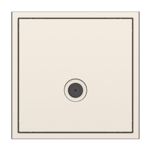 Tile Series 1 Port Coax Cable TV-F-Type Wall Outlet 2.1