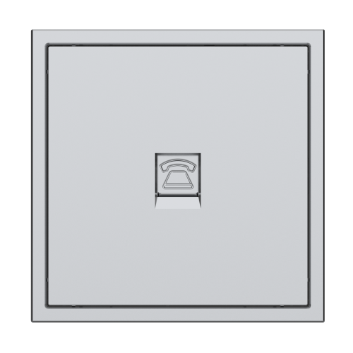 Tile Series 1 Port Telephone Wall Jack 2.1