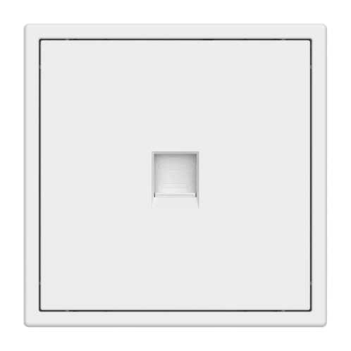 Tile Series 1 Port Telephone Wall Jack 2.1
